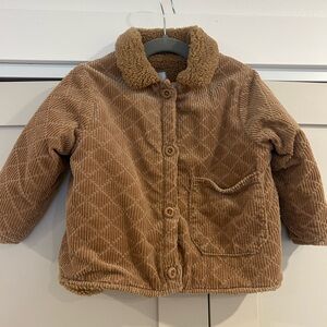 Zara Brown Corduroy Jacket